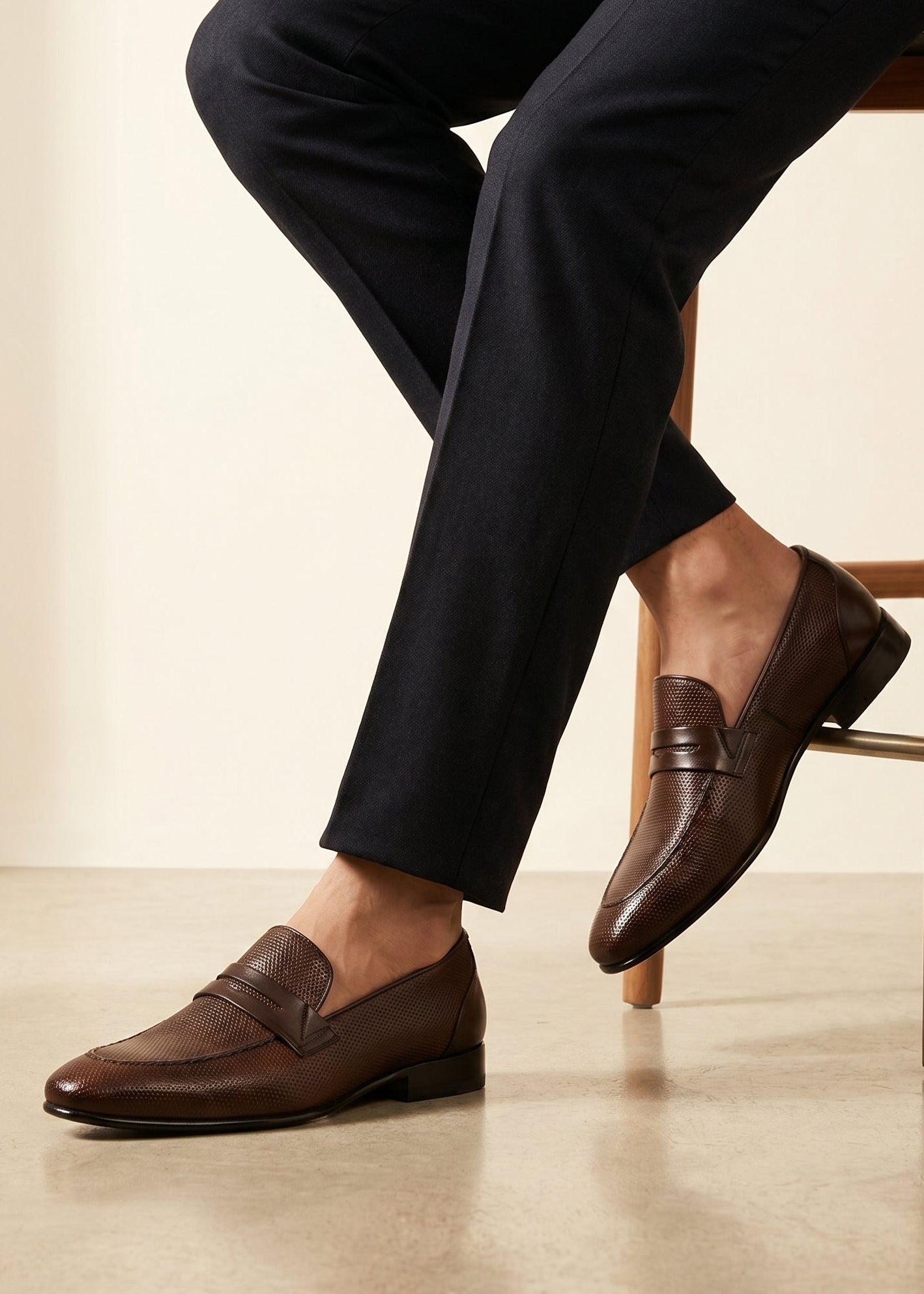 Penny Doted Brown
