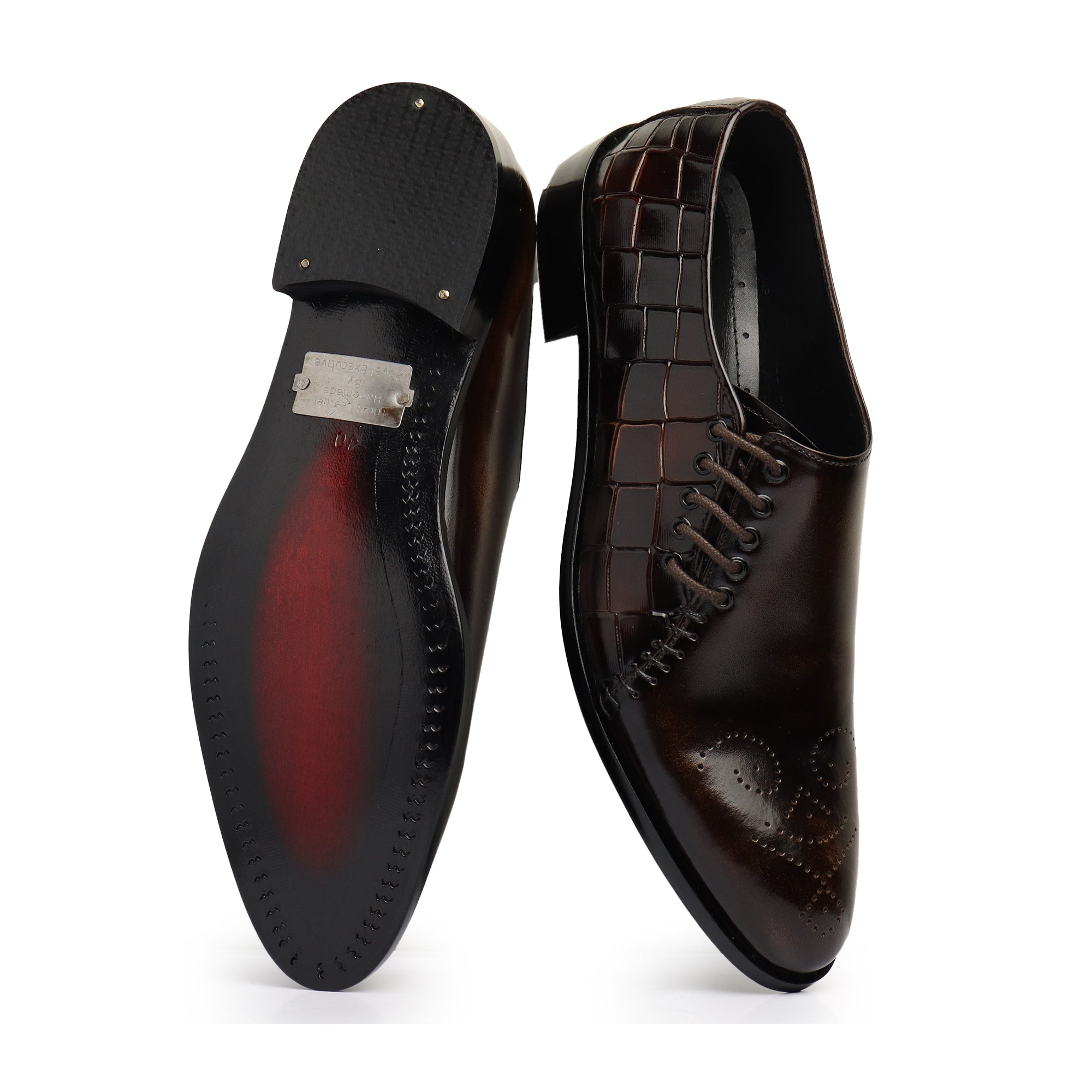 Side Lace up Brown