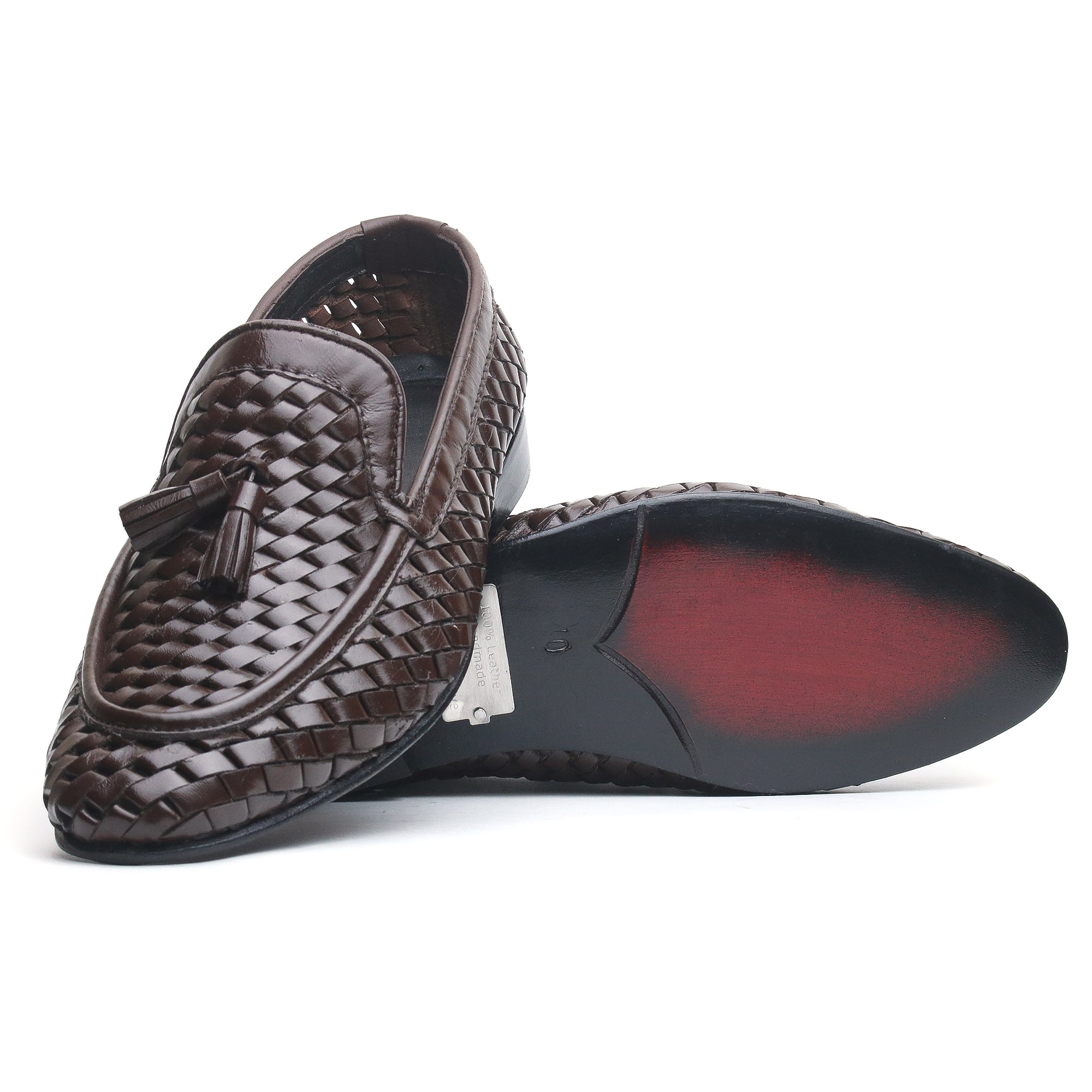 Log Weaved Tussle Brown