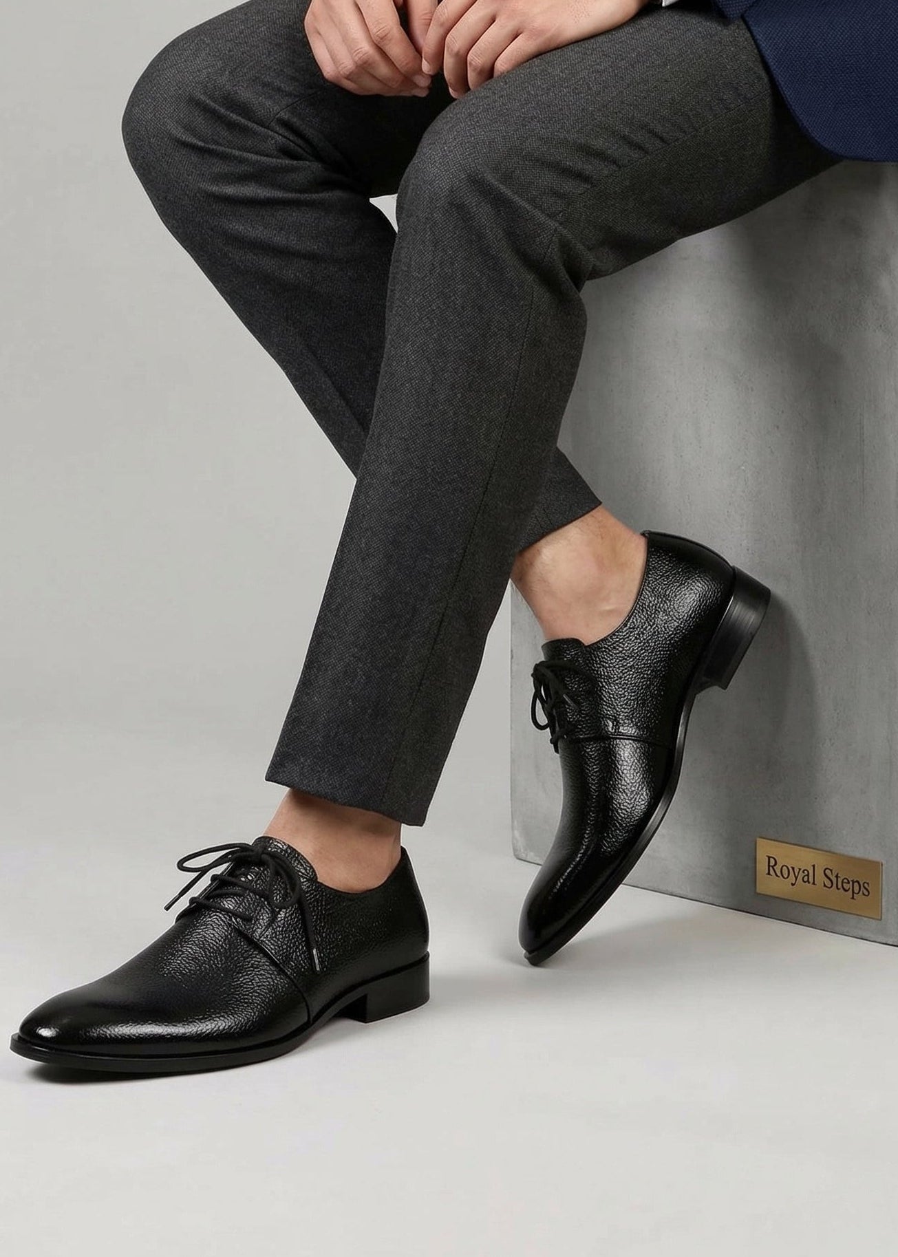 Zig Zag Mild Laces Black