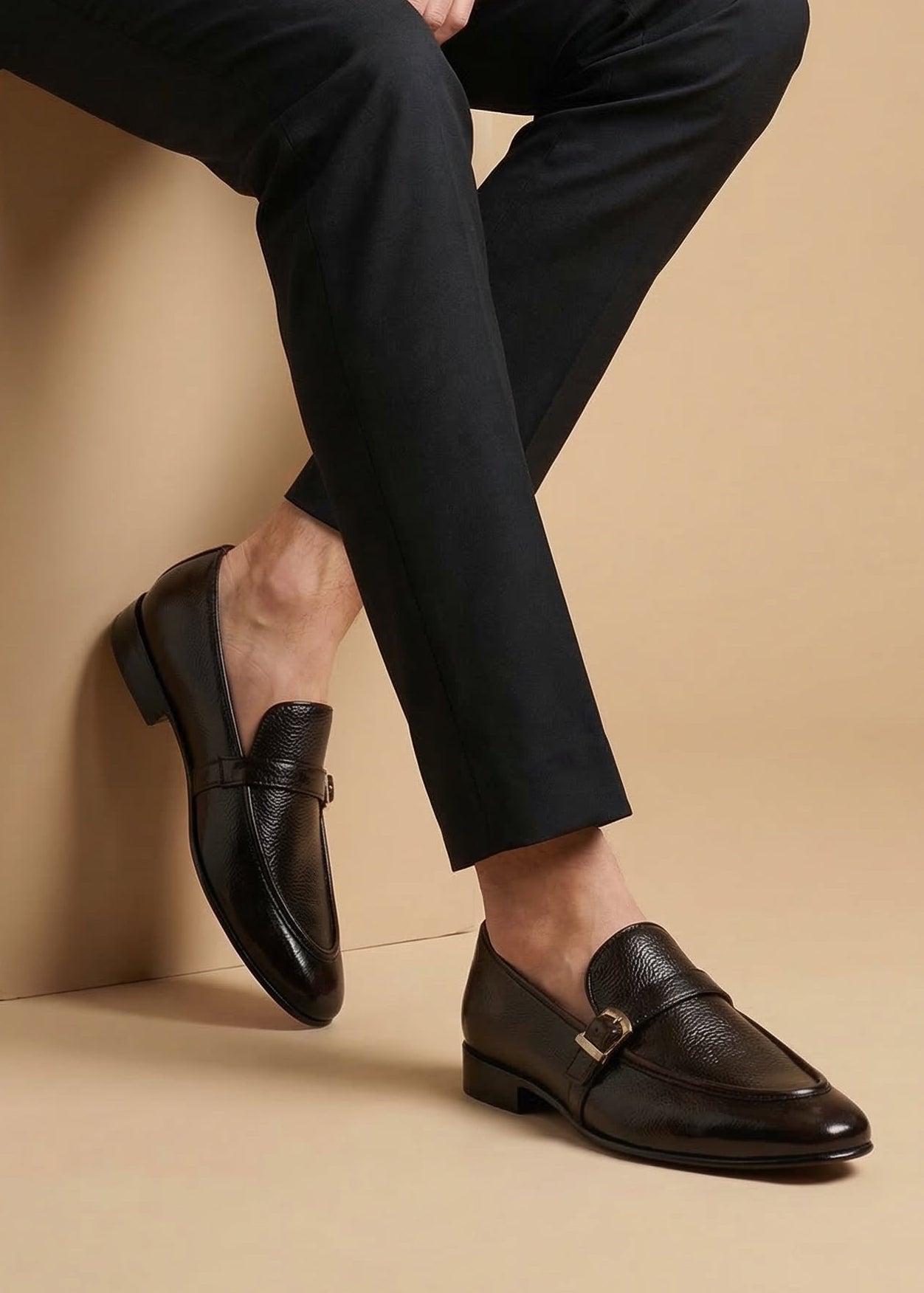 Side buckle mild Brown