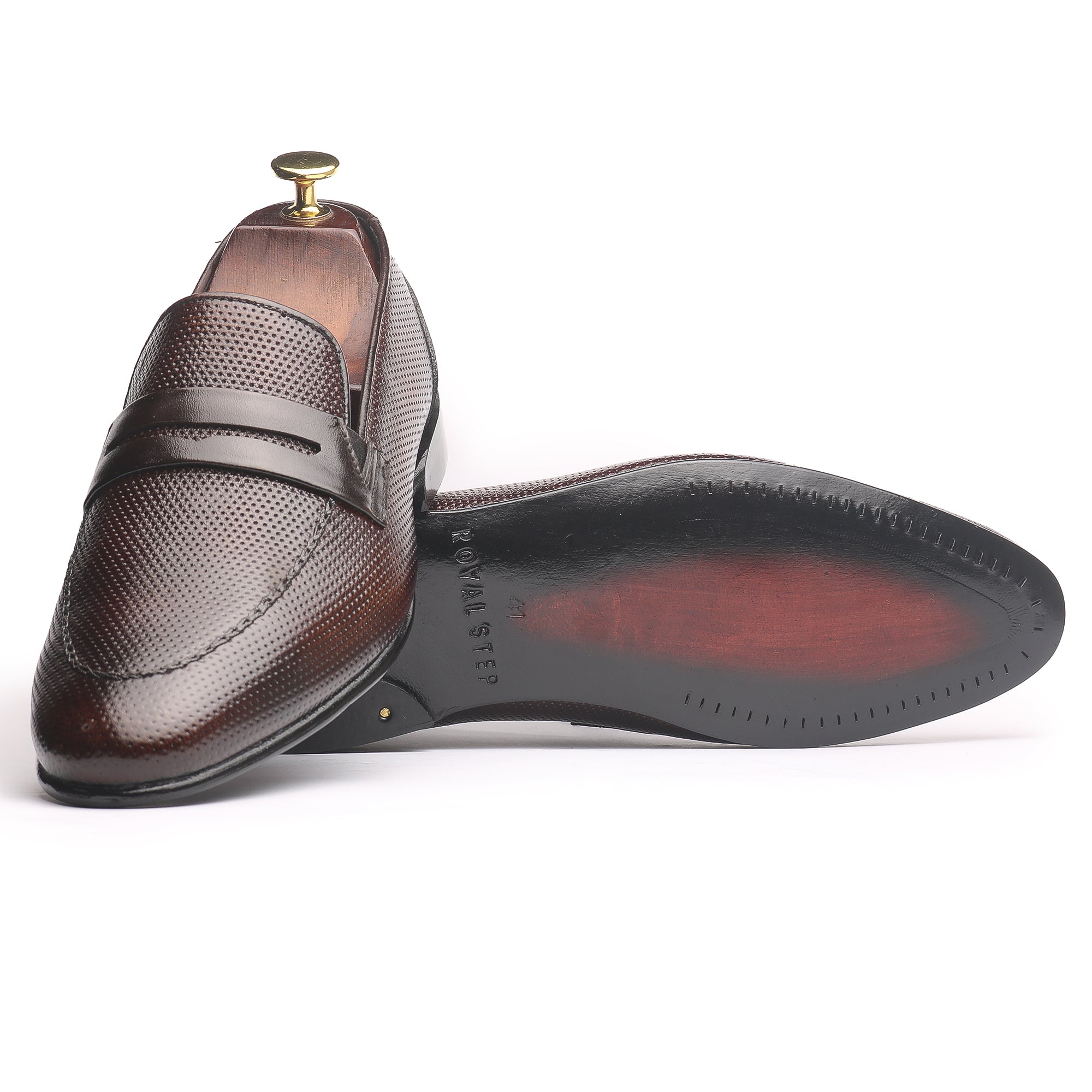 Penny Doted Brown